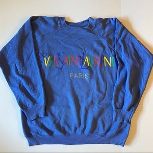 SALE! Yves Saint Laurent YSL vintage sweatshirt!
